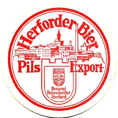 hiddenhausen hf-nw herforder pils export 3-4a (rund215-herforder bier-rot)